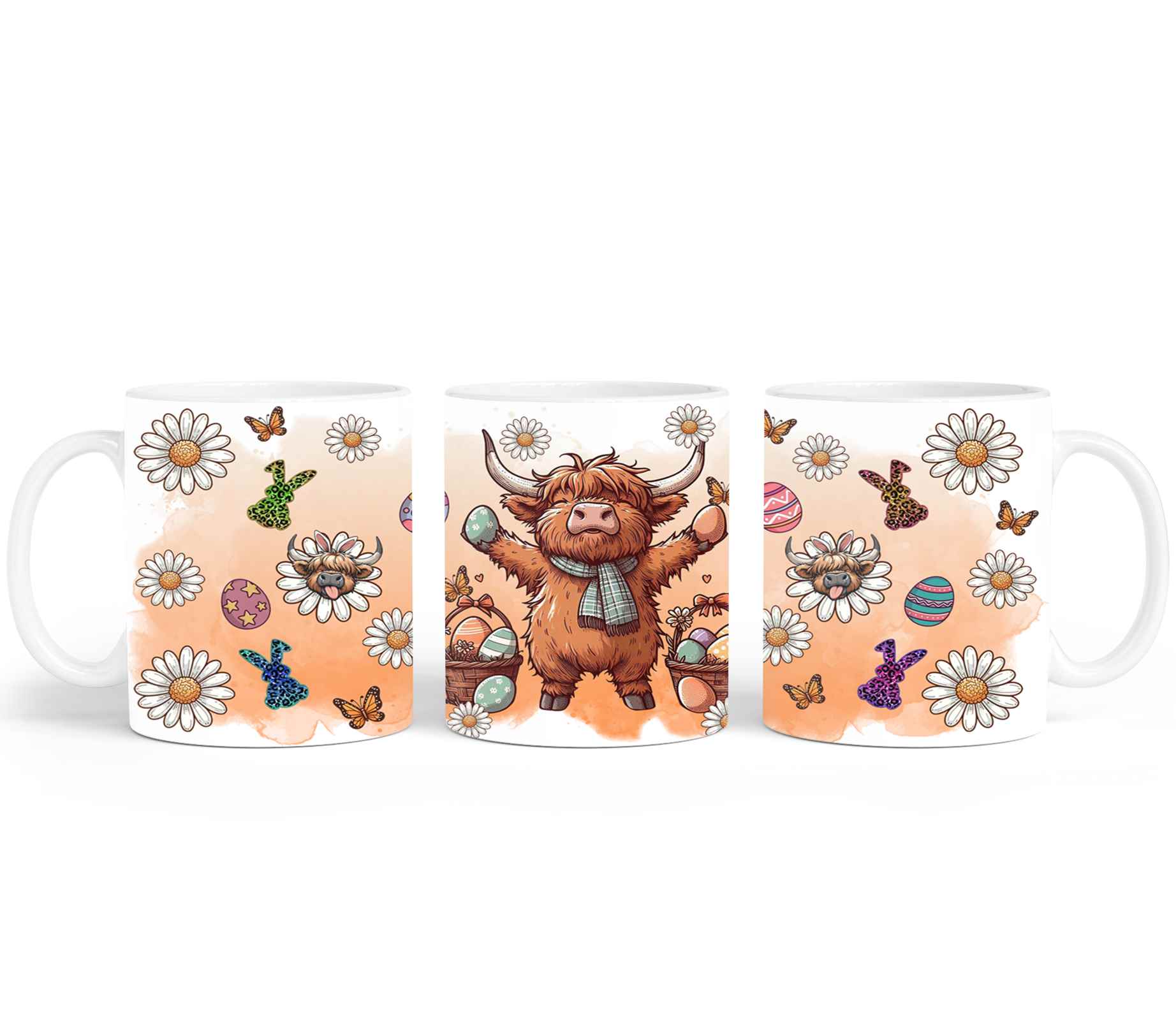 Highland Cow Easter-10389